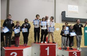 Podium Ecole de Tir Carabine